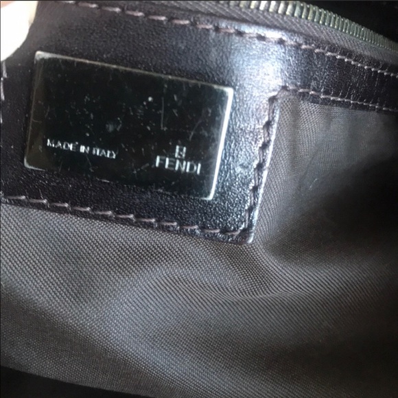 Authentic Fendi Zucca Print Bag - Picture 8 of 9